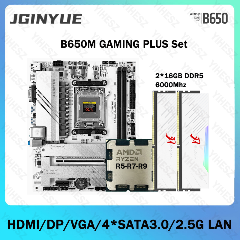 Ddr5 16Gb 6000Mhz - B650 Diy Oyun Bilgisayarı Anakart Kiti