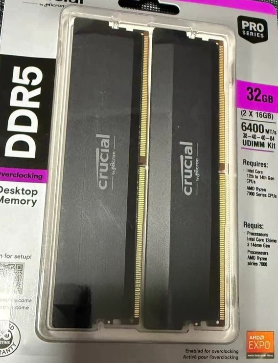 Ddr5 6000Mhz - 32GB DDR5 6000MHz RAM Kiti, 16GB