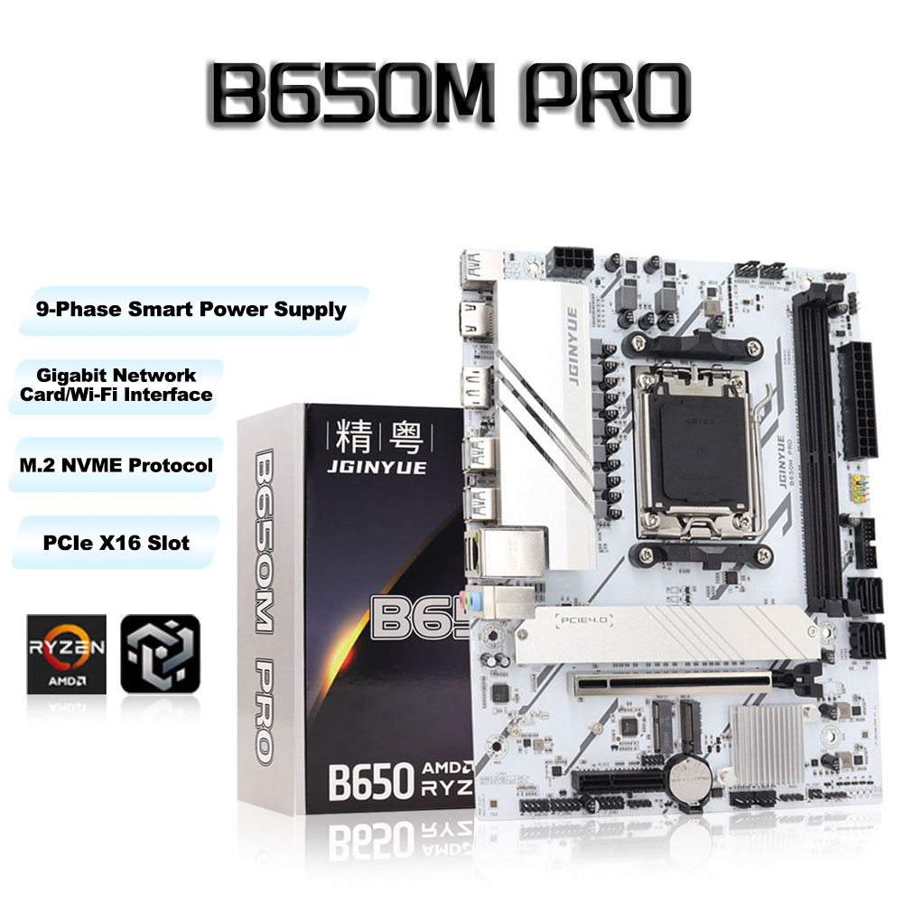 Ddr5 64Gb - Jingyue B650M PRO Anakart, DDR5, AM5
