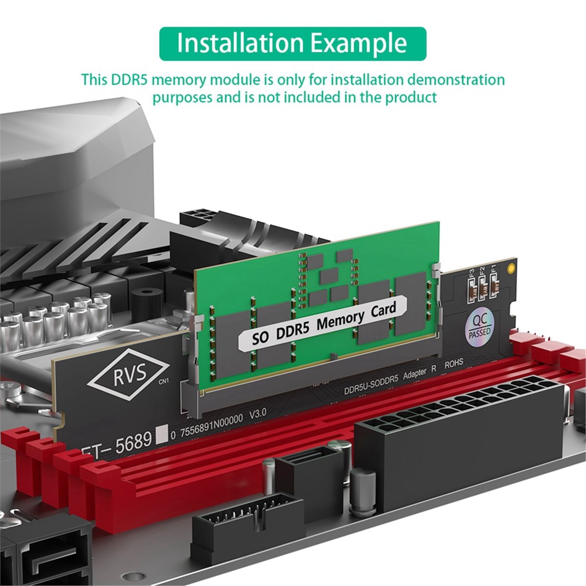 Ddr5 Sodimm - DT1461~Laptop DDR5 RAM'den SO DDR5 U-DIMM