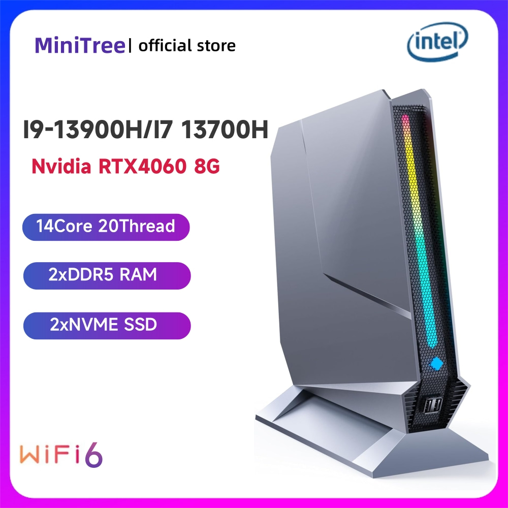 Ddr5 64Gb - Masaüstü Mini Oyun Bilgisayarı Core i9-13900H