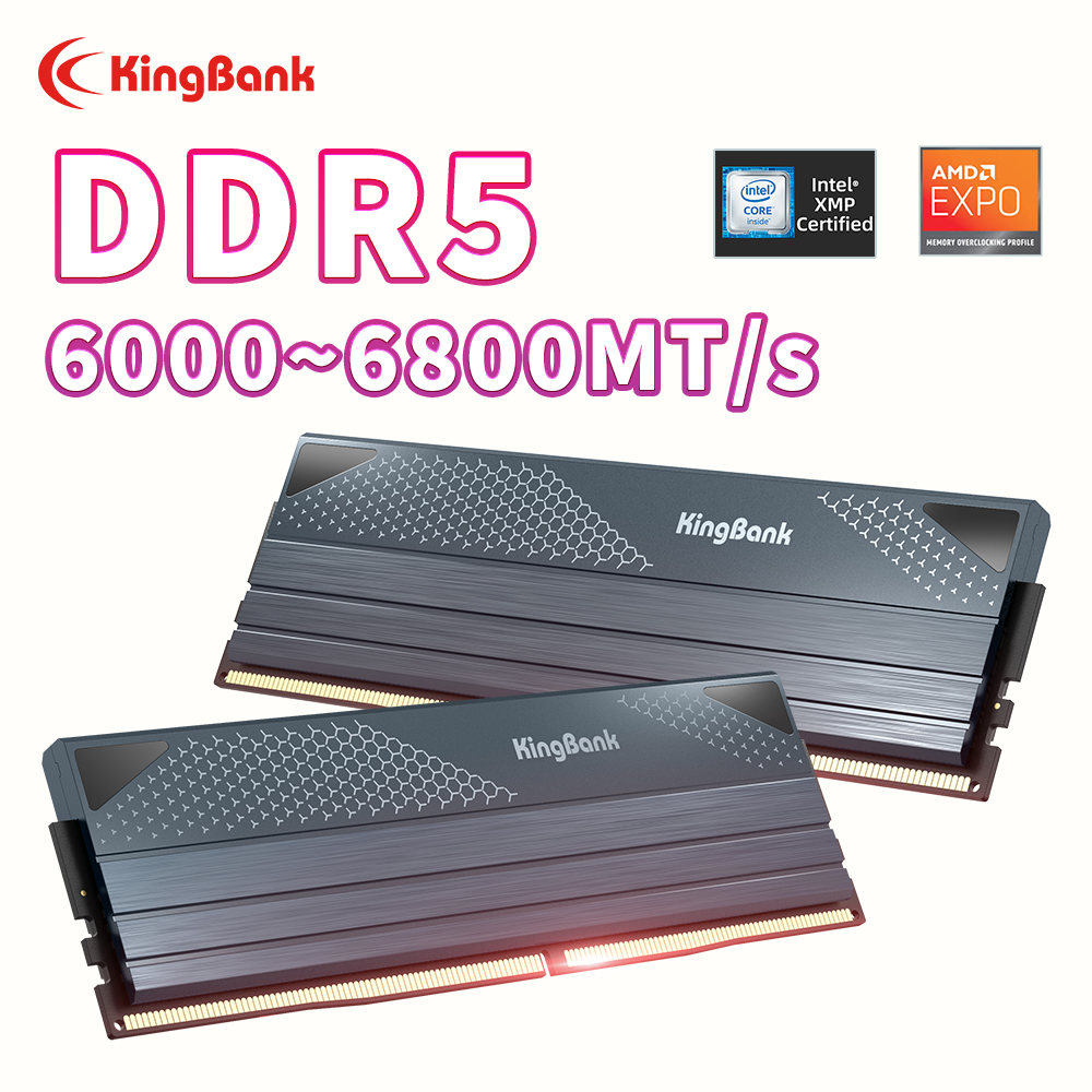 Ddr5 16Gb 6000Mhz - KingBank KFXB Serisi DDR5 Bellek 24GBx2
