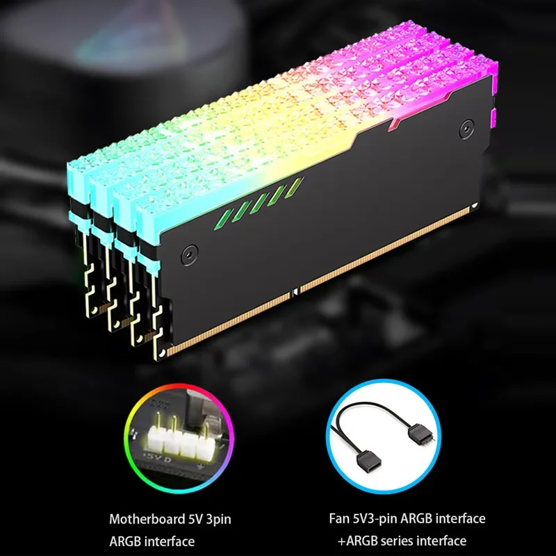 PC Bellek Soğutucu RM-1 RAM So - Ddr5 Rgb Ram incelemesi ve fiyatı