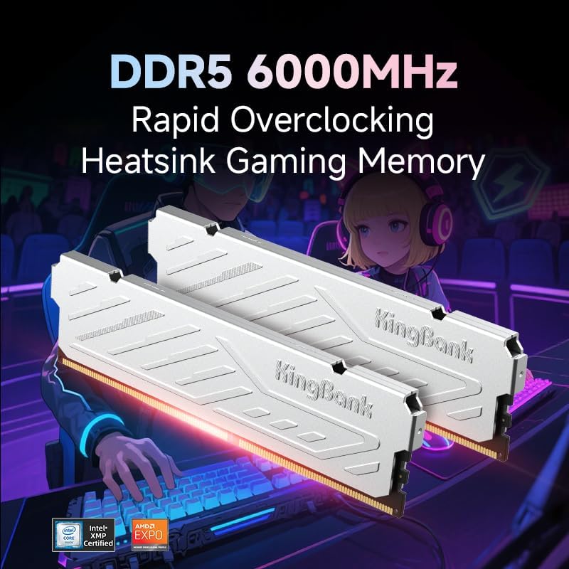 KingBank KJXS DDR5 RAM 8GB/16G - Ddr5 16Gb 6000Mhz incelemesi ve fiyatı