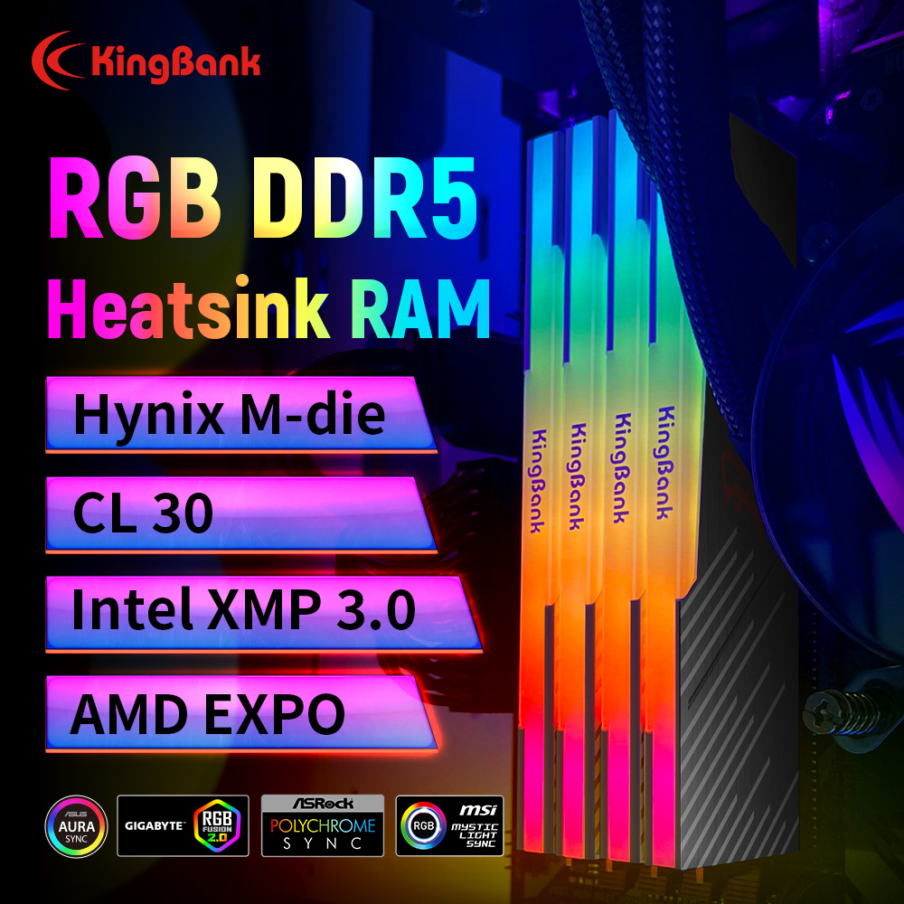 KingBank KRRB DDR5 RGB SoarBla - Ddr5 6000Mhz incelemesi ve fiyatı
