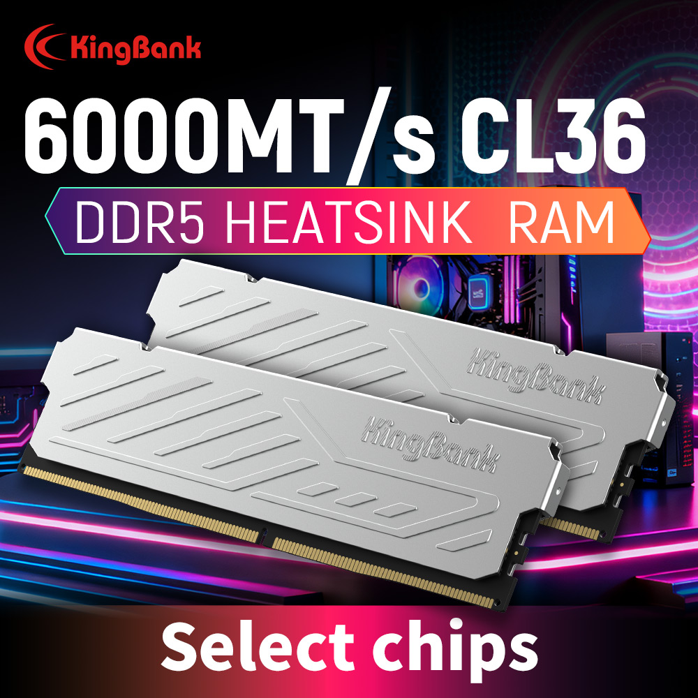 KingBank KJXS DDR5 RAM 16GB /  - Ddr5 16Gb 6000Mhz incelemesi ve fiyatı