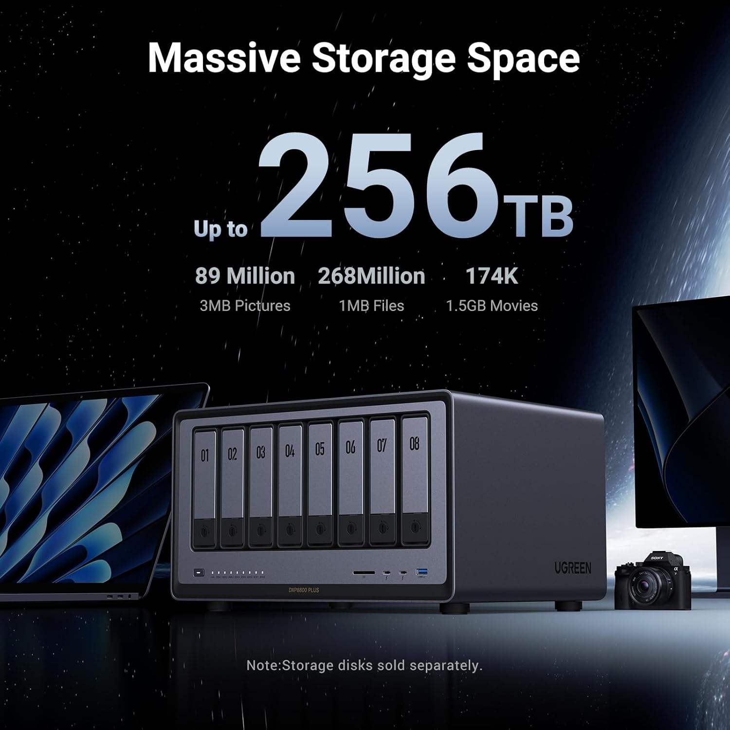 UGREEN NAS DXP8800 Plus 8 Bölm - Ddr5 8Gb incelemesi ve fiyatı