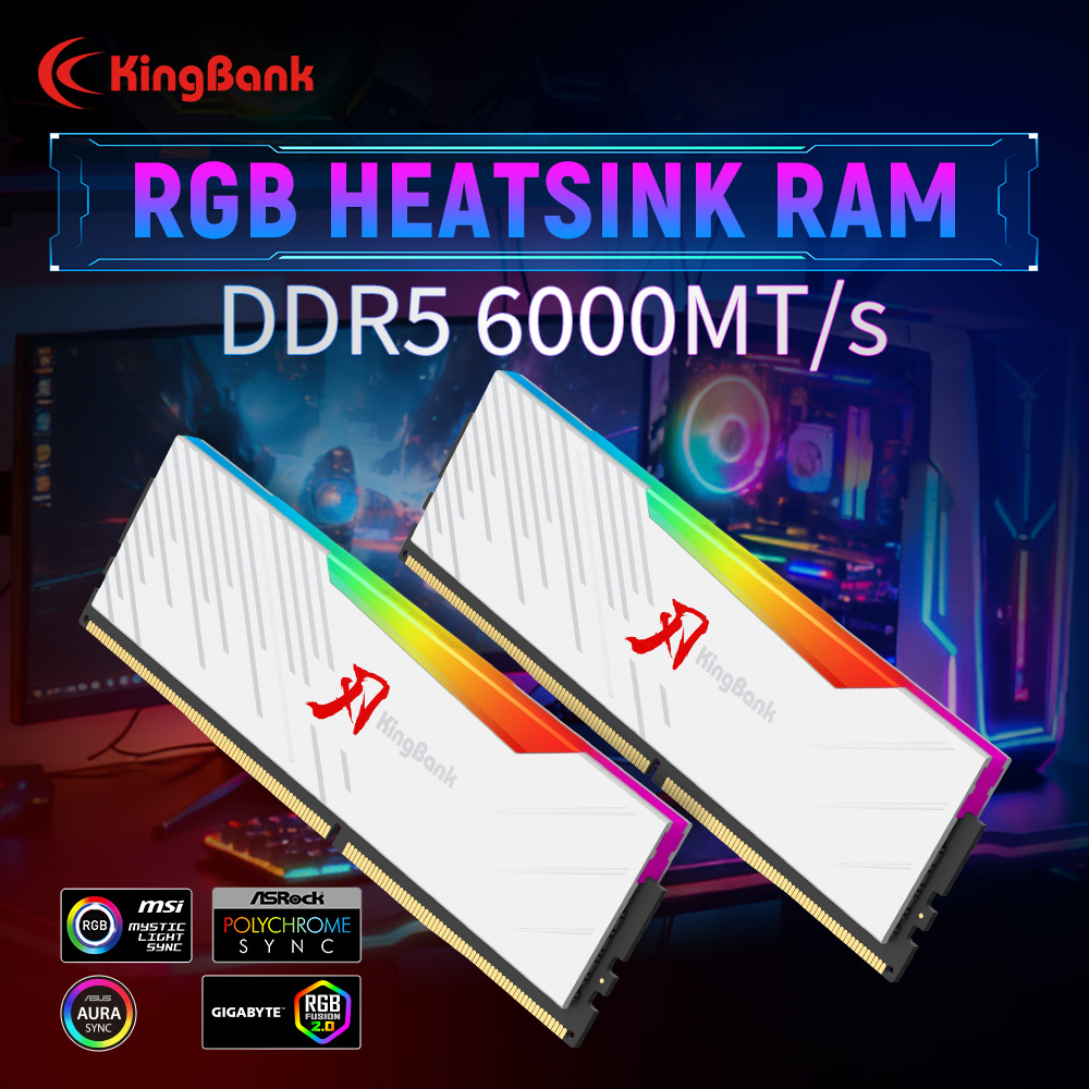 KINGBANK KRRW DDR5 RGB RAM 16G - Ddr5 16Gb 6000Mhz incelemesi ve fiyatı