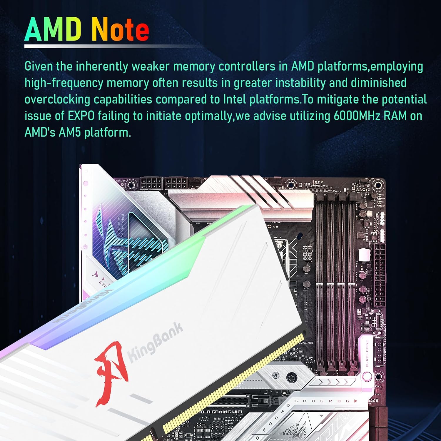 KINGBANK KRRW DDR5 RGB RAM 16G - Ddr5 16Gb 6000Mhz incelemesi ve fiyatı