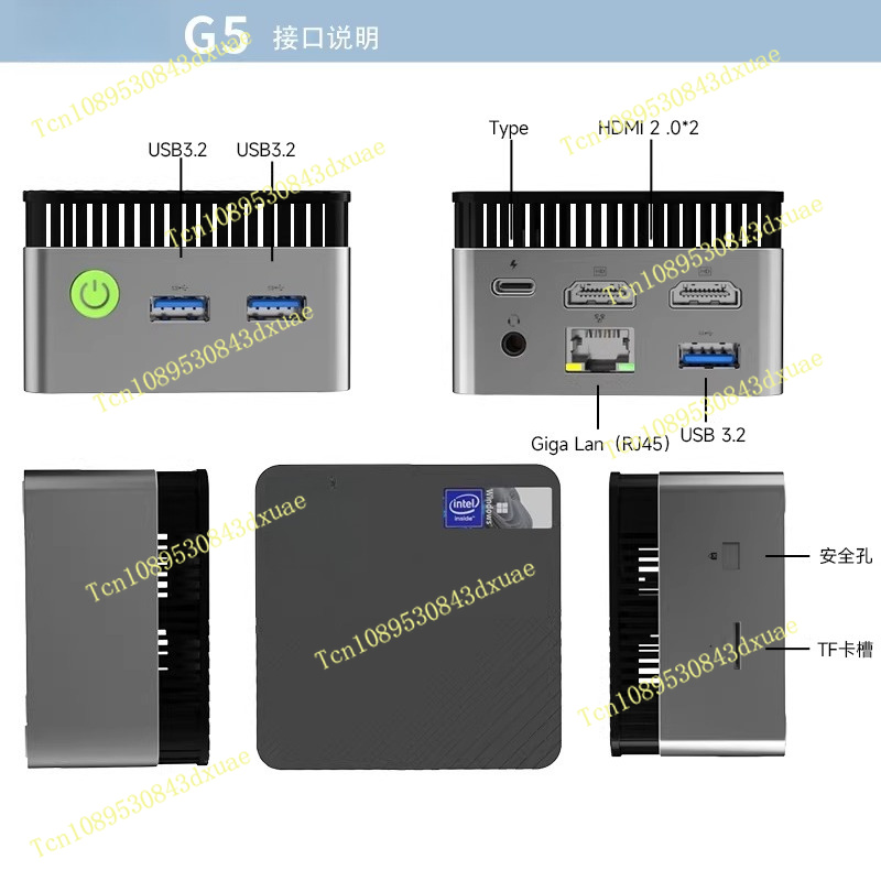 G5 Alder Lake N97 MINI PC Wind - Ddr5 4800Mhz incelemesi ve fiyatı