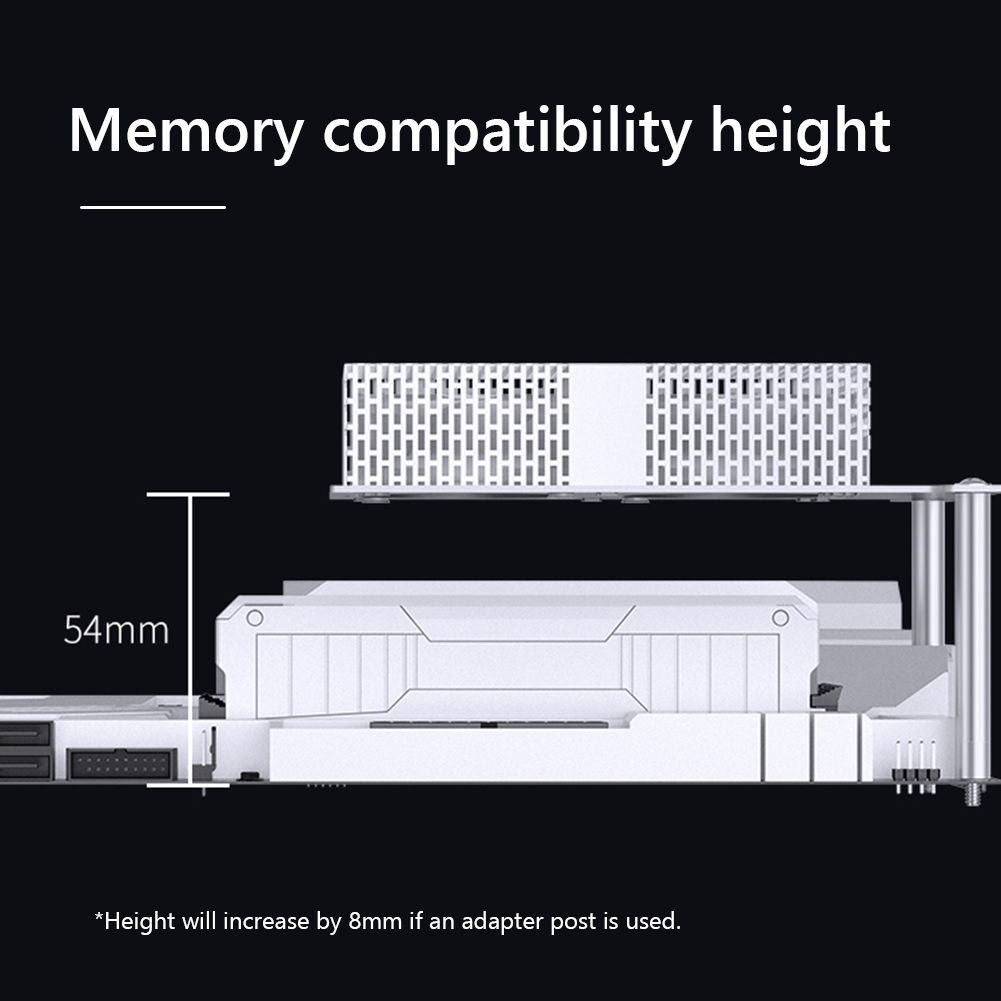 RAM Soğutucu 4Pin PWM Çift 502 - Ddr5 Rgb Ram incelemesi ve fiyatı