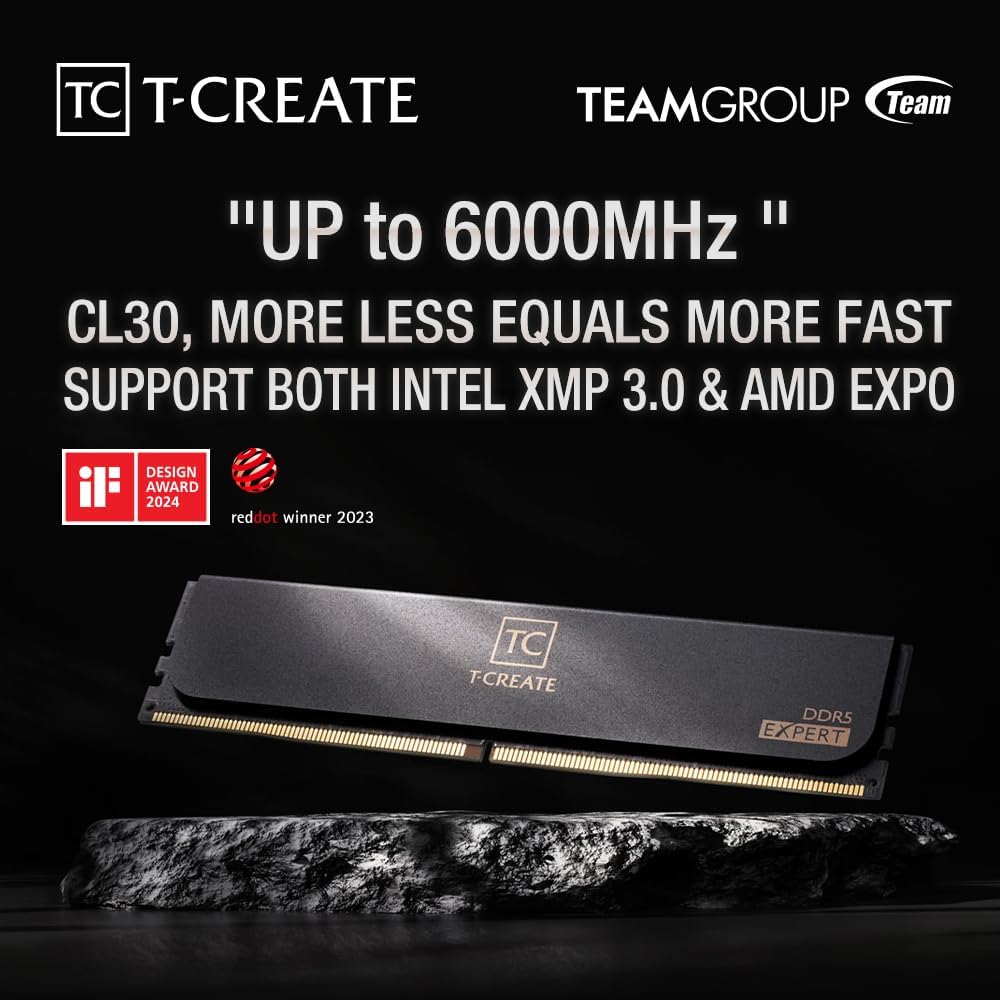 TEAMGROUP T-Create Expert CL30 - Ddr5 6000Mhz incelemesi ve fiyatı