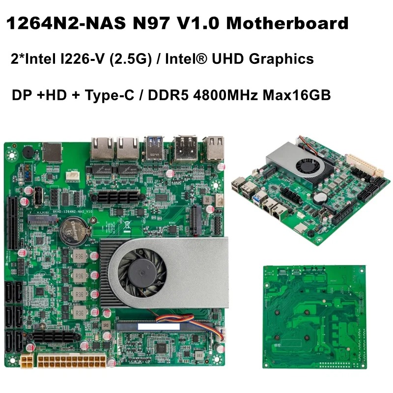 2*Intel I226 V 2.5G 1264N2 NAS - Ddr5 4800Mhz incelemesi ve fiyatı
